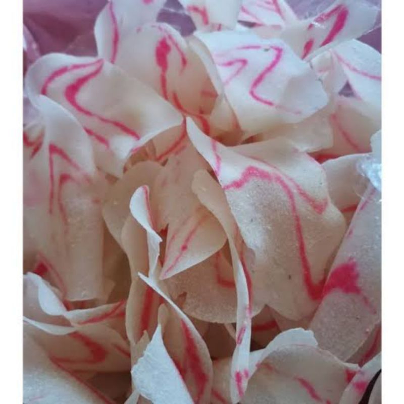 

Kerupuk Ketela Mentah Krupuk Singkong Sadariyah Jaya Warna Camilan Pohong Gurih Enak Renyah 200 gr