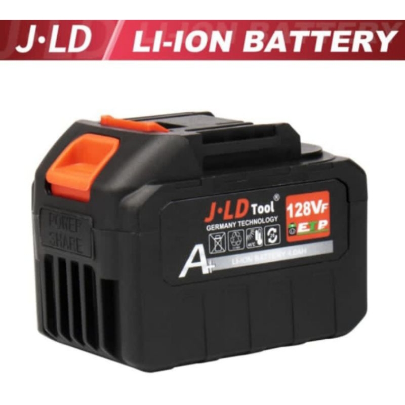 JLD 128VF Baterai Impact Baterai Bor 88VF Makita battery Cordless 36VF - fast charger
