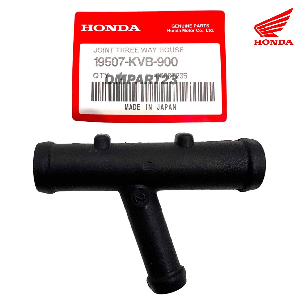 SAMBUNGAN PIPA SELANG RADIATOR VARIO 110 KARBU LAMA KVB Pipa Selang Radiator T Joint Three Way SAMBU