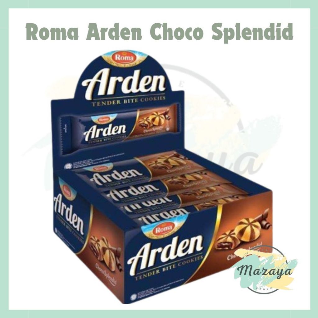 

ROMA ARDEN CHOCO SPLENDID NETTO 1 BOX ISI 10 PCS X 30 GR - MAZAYA HOMESTORE