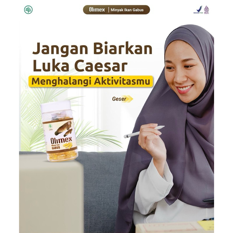 Olimex Minyak ikan gabus atasi pasca operasi cesar