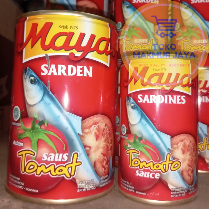 

MAYA SARDEN KALENG 155gr/425gr