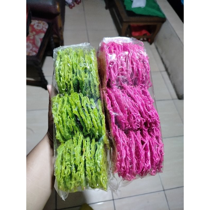 

Renggining kerupuk tepung beras isi 30