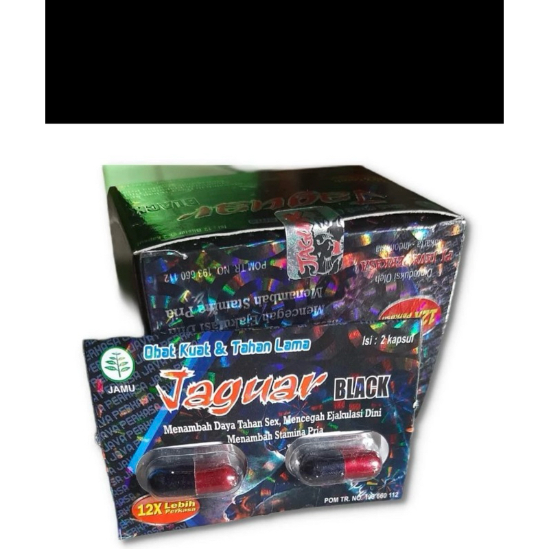Jaguar black blister stamina dan obat kuat