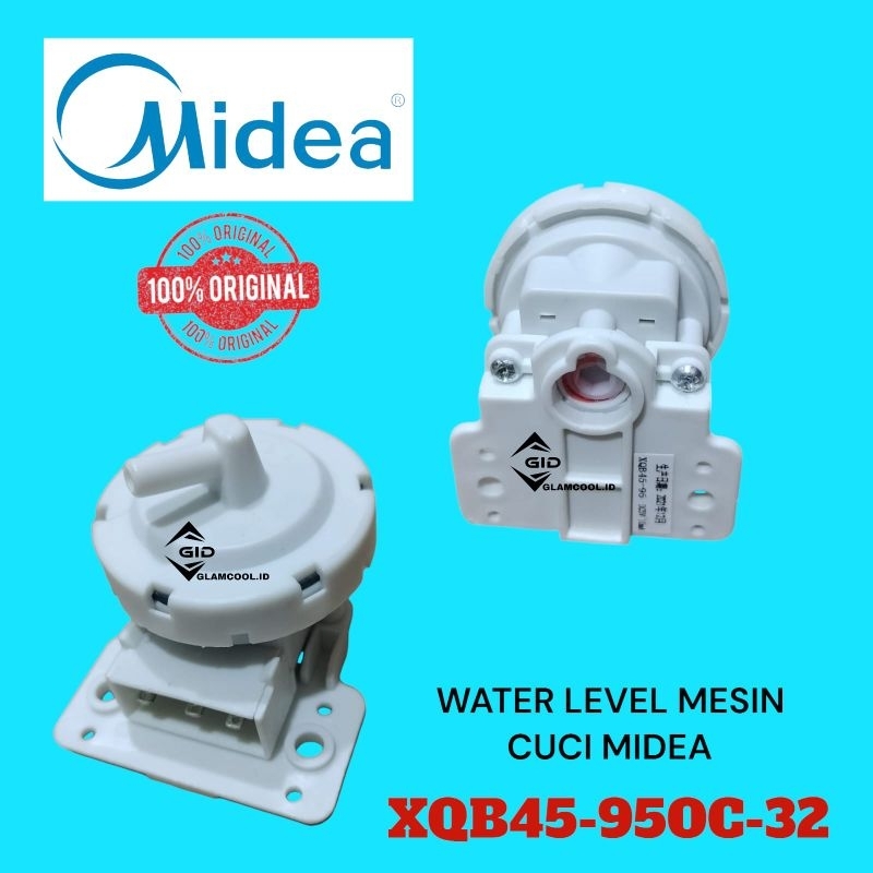 WLMDD WATER LEVEL | SENSOR AIR MESIN CUCI MIDEA XQB45-95 OC-32 ORIGINAL