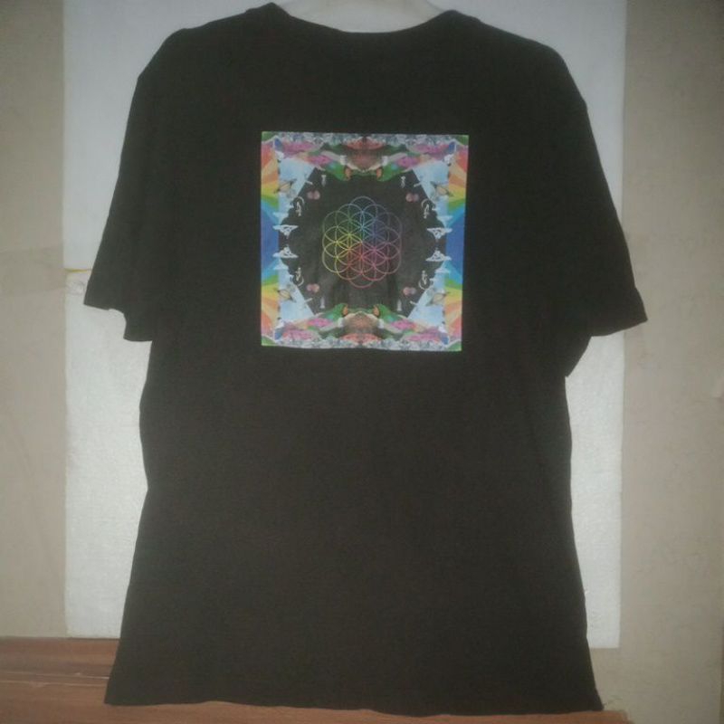 COLDPLAY X TOPTEN t-shirt band size M SECOND ORIGINAL