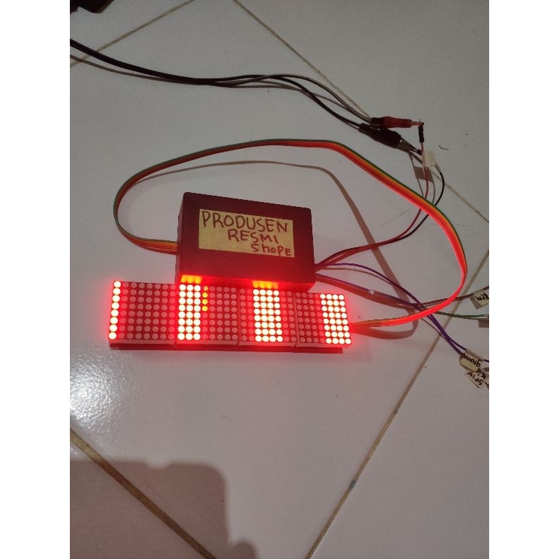 lampu rem teks animasi stoplamp running teks animasi motor & mobil