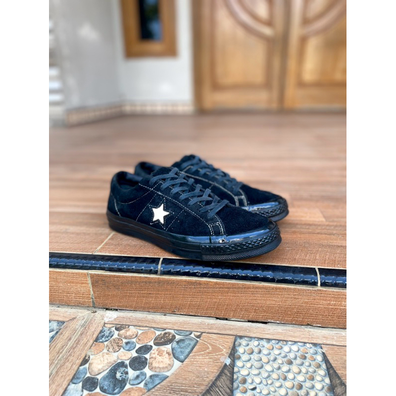 Converse One Star ox Reflective Full Black