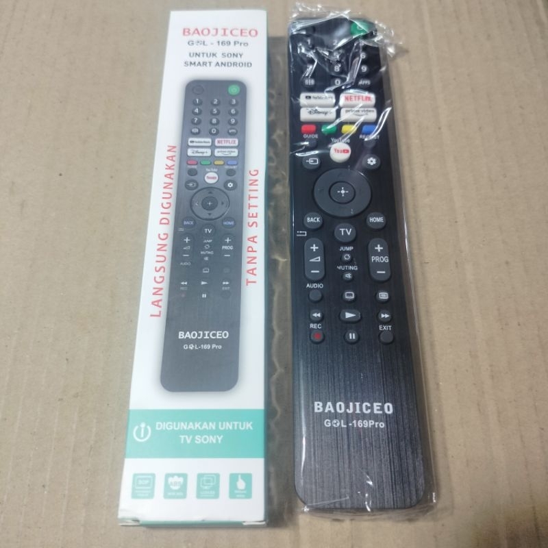 Remote TV Smart Android Sony