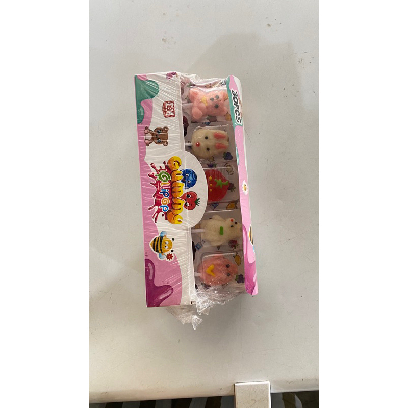

Gummy lollipop (1 ktk isi 30)