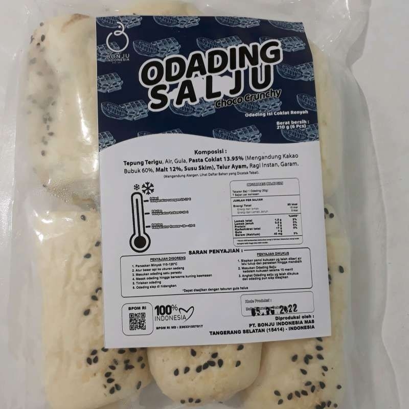 

odading salju choco cruncy isi 6 pcs /bonju choco cruncy