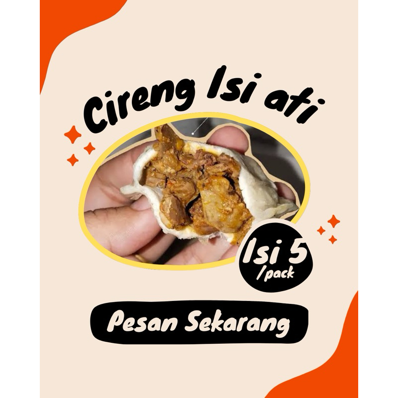 

CIRENG ISI ATI AMPELA AYAM PEDAS ISI 5/pack