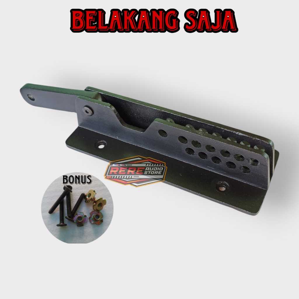 New Bracket BOX LINE ARRAY 10 inch (BELAKANG saja) / Breket Gantung Model Built Up Bahan Diral almun