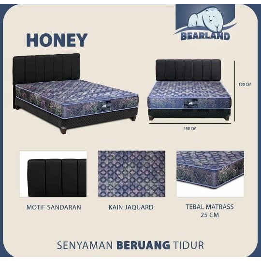 Springbed Olympic Bearland Sloth Honey Pontianak