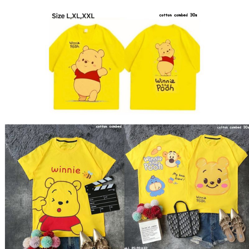 KAOS DEWASA CUPIDS POOH