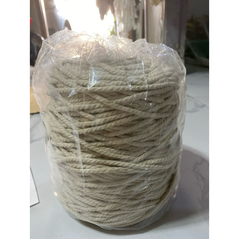 

Benang / Tali katun macrame 4mm
