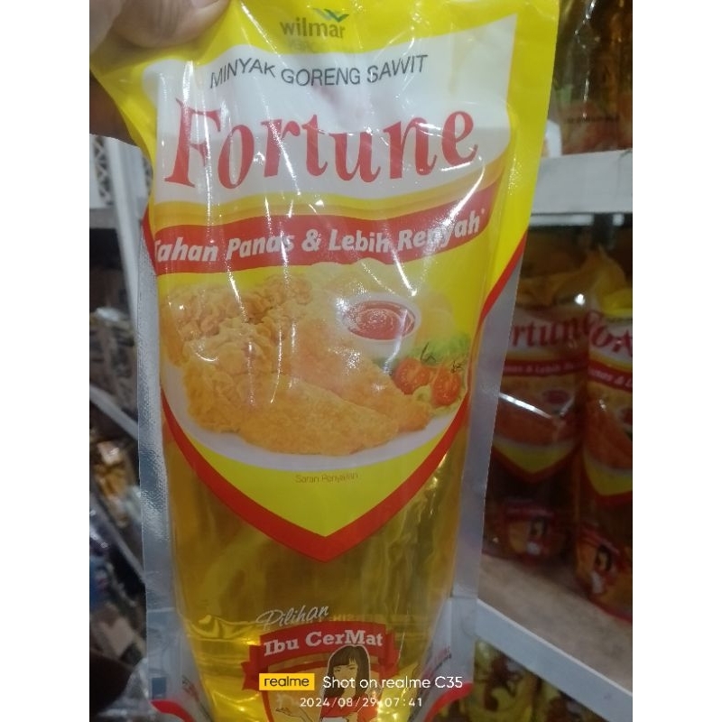 

Minyak Fortune Refill kemasan 1L