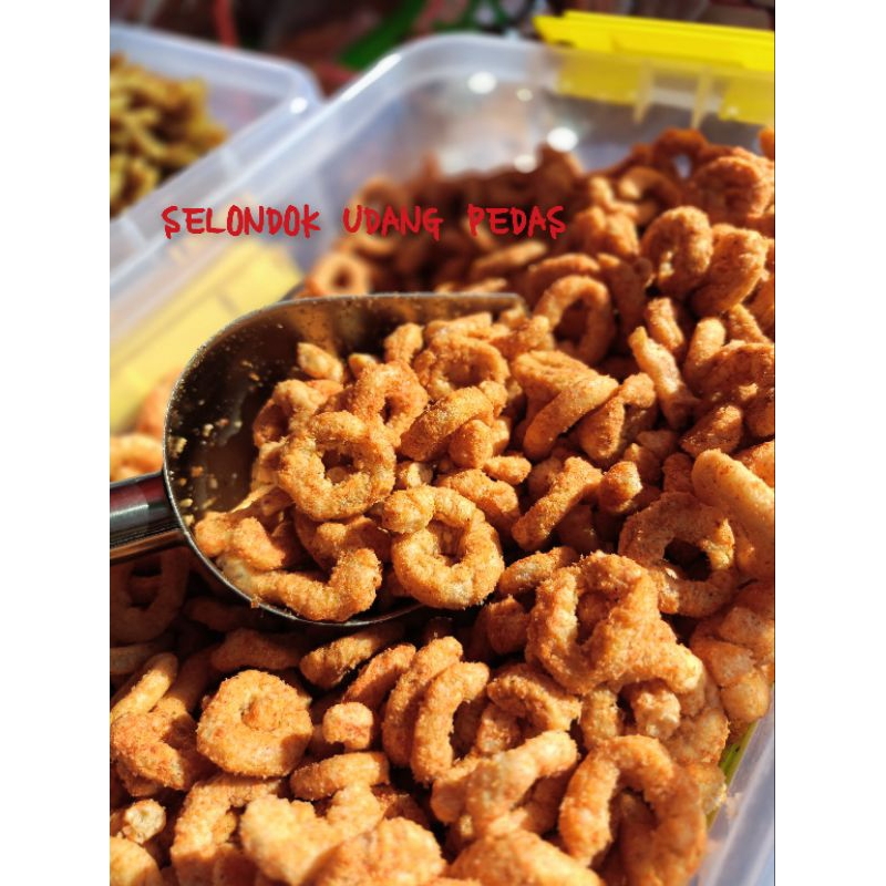 

SELONDOK UDANG ORIGINAL / PEDAS 500gr