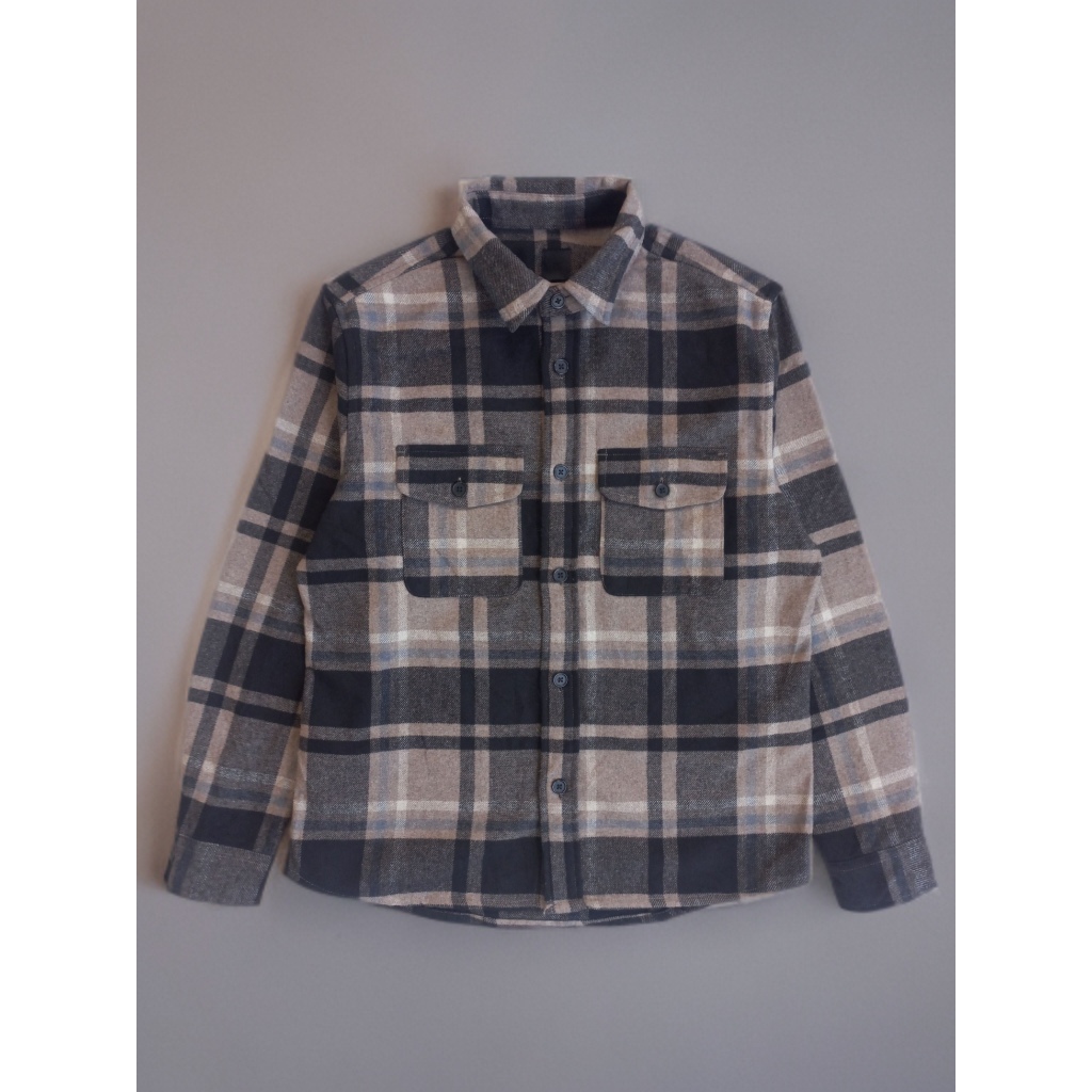H&M Wool-Blend Overshirt (Kemeja Luaran/Shacket)