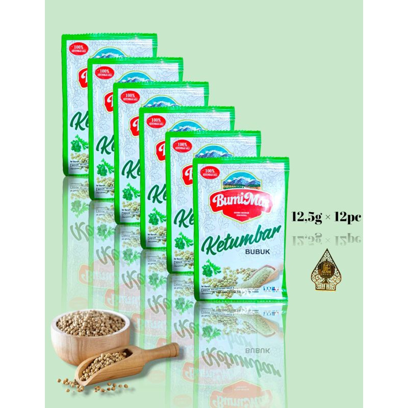 

Bumimas Ketumbar Bubuk 12,5gr 1 renteng 12pcs