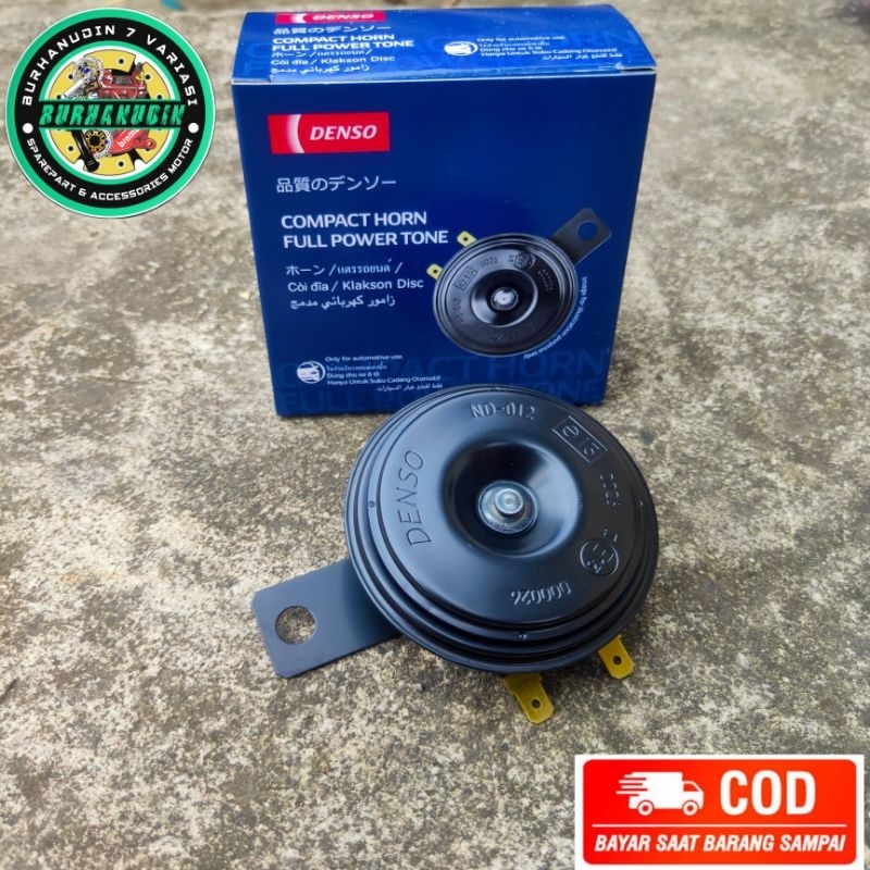 RO Klakson AVANZA Disc Denso Single Klakson Avanza 12 Volt Denso Motor Beat Mio Vario Scoopy Supra