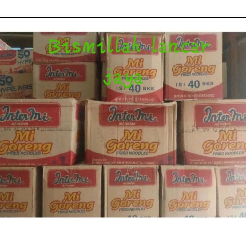 

Mie Intermie 1 Dus isi 40 Pcs