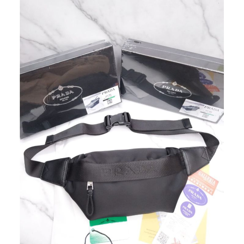 TAS WAISTBAG PRIA PD TAS PINGGANG BRANDED