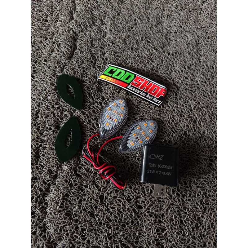 lampu sein tempel mx king sein tempel mx king belakang set v1 v2