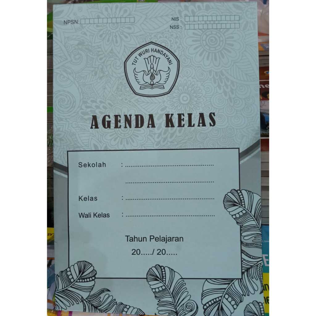 

Buku Agenda Kelas Sekolah