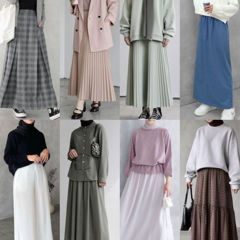 Rok Panjang / Long Skirt / Maxi Skirt