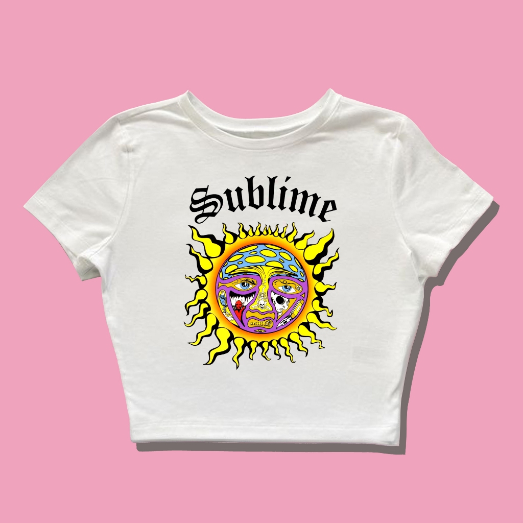 Baby Tee Sublime Y2k Style Crop Tee