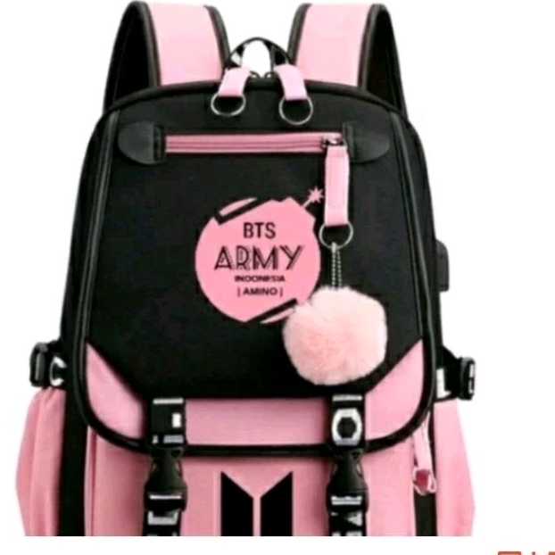 tas BTS ARMY tas sekolah