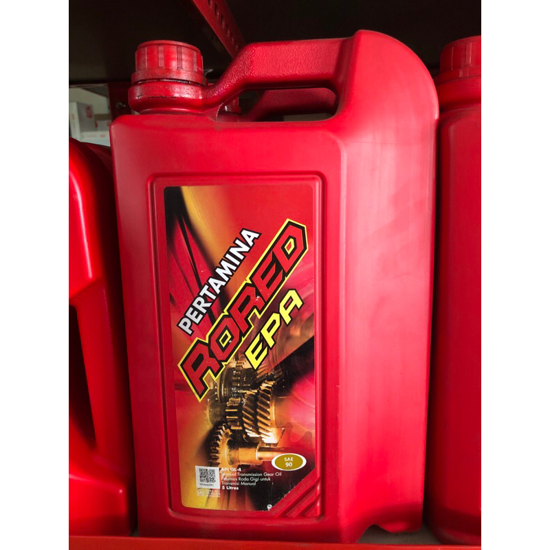 Oli Transmisi Pertamina Rored EPA SAE 90 (5L)