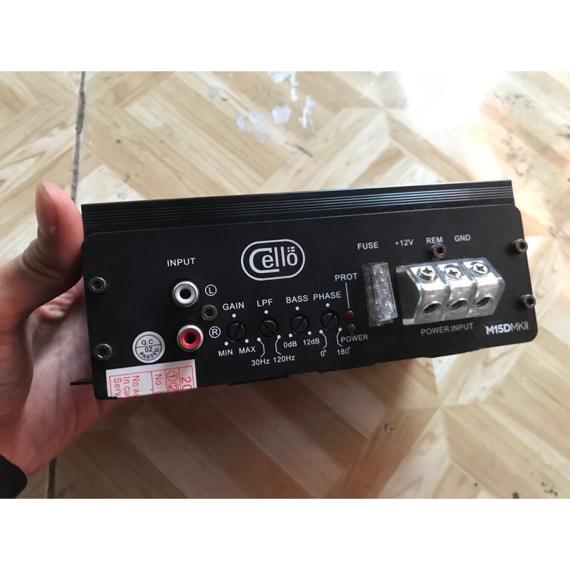 audio mobil monoblock CELLO M15DMKII
