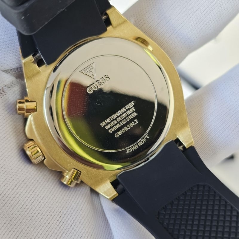 Guess Athena Original GW0030L2 GW0030L3 GW0030L4 GW0030L5 Chrono Tanggal Hari Aktif Jam Tangan