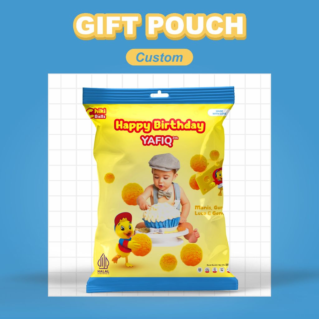 

Gift Pouch Jumbo / Chiki Jumbo / Bungkus Kado Jumbo