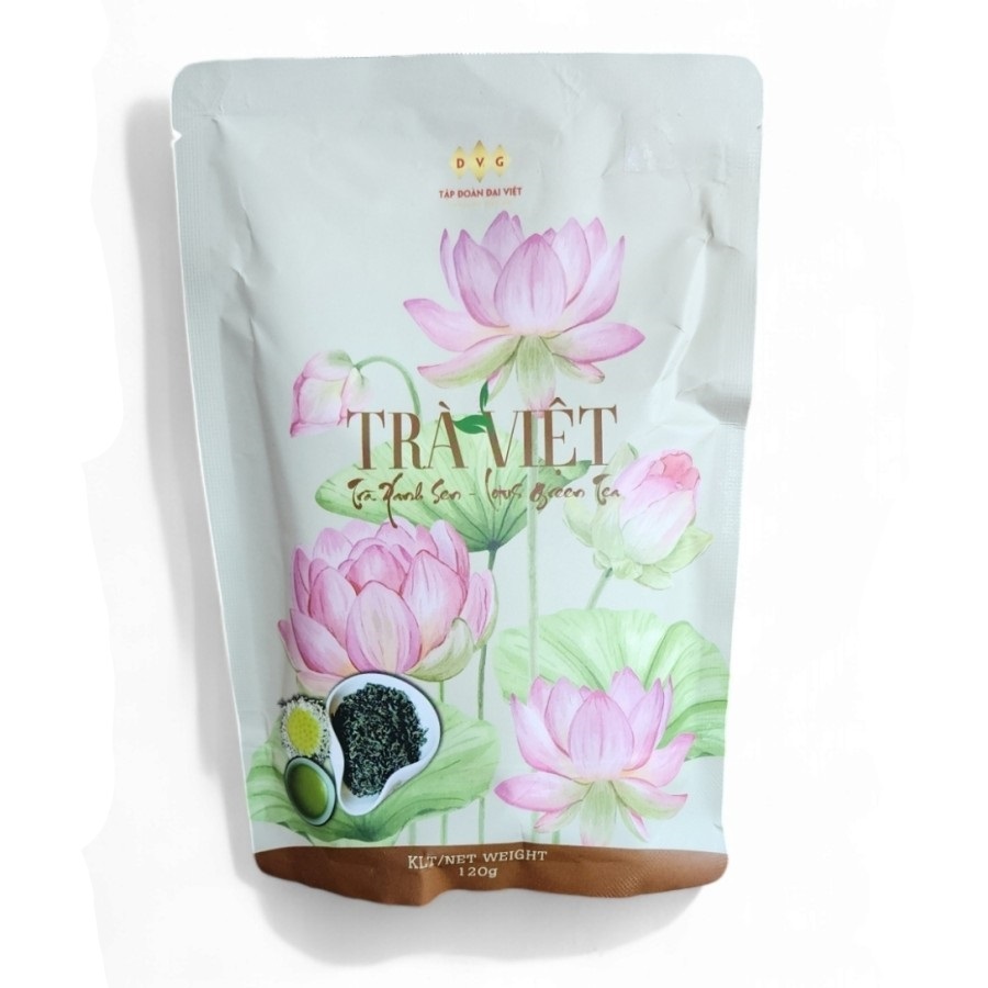 

TAP DOAN DAI VIET Tra Viet Tra Banh Sen - Vietnamese Lotus Green Tea ( 120g)