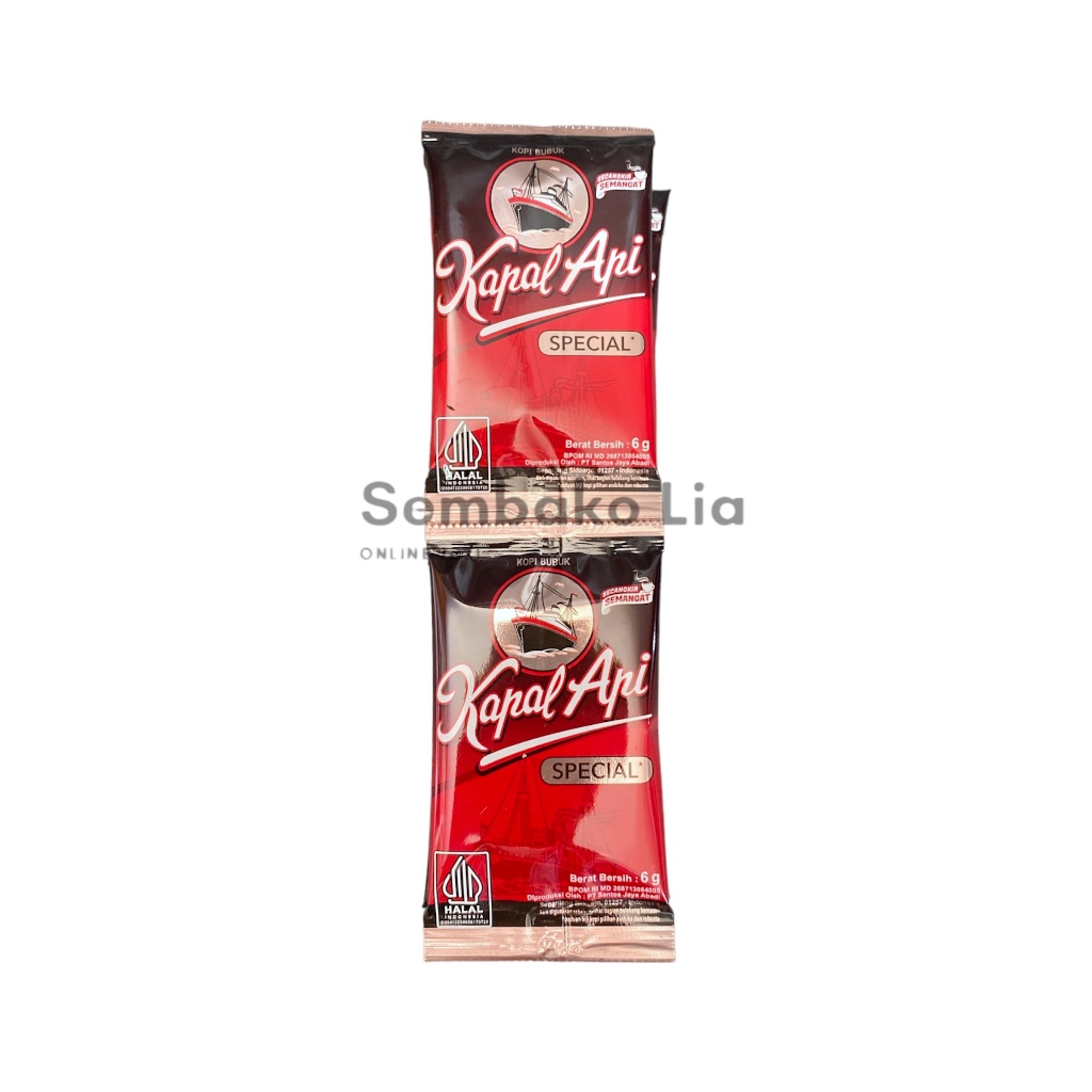 

Kopi Kapal Api Special Merah Renteng Isi 10pc Sachet