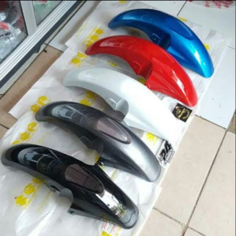 Slebor Spakbor Depan Suzuki Satria Fu Lama Old Satria Fu Barong 2005-2014 Hitam Merah Putih Biru Abu