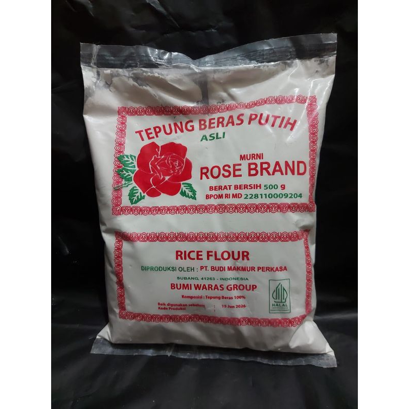 

Tepung Beras Putih ROSE BRAND-500gr