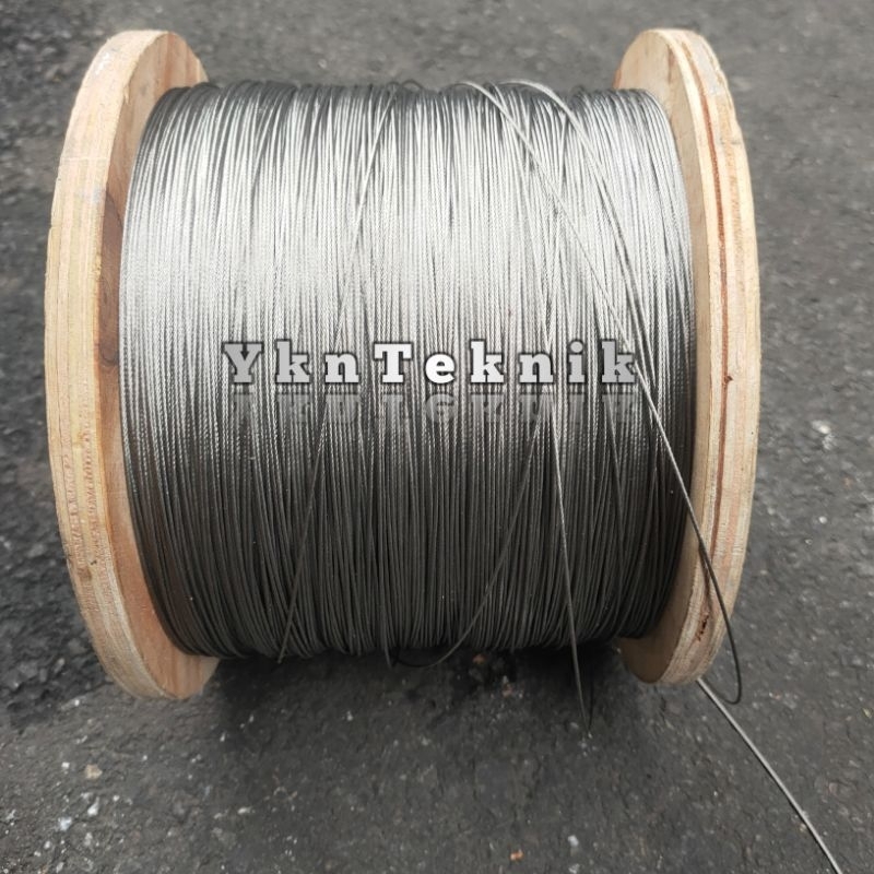 Kawat Seling Stainless Steel 0.8 Mm 1.2 Mm 1.5 Mm Seling / Tali Kawat Seling