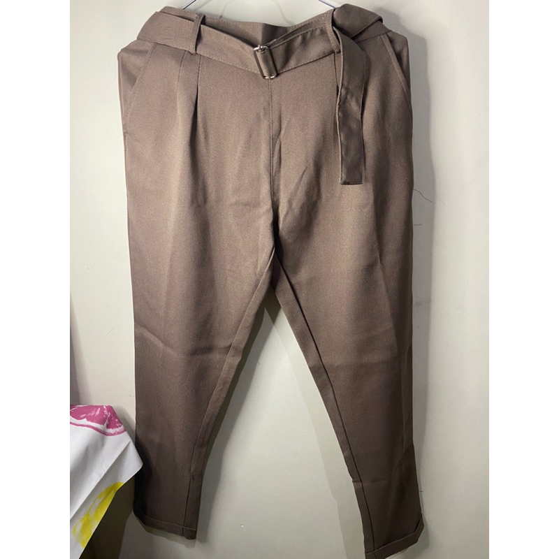 Preloved Celana Belt Coffe