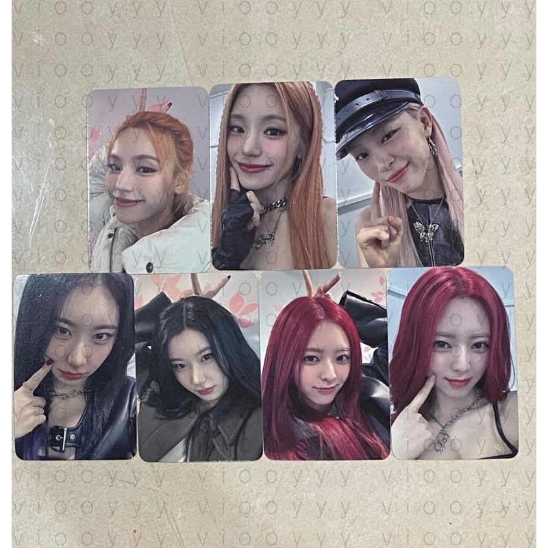 photocard itzy born to be soundwave pob