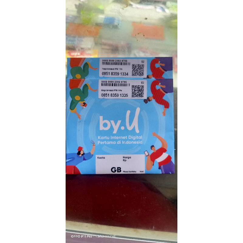 Perdana Cantik Nomor Couple Pasangan By.U Aktif Selamanya Tinggal Pakai Sudah Ada Kouta