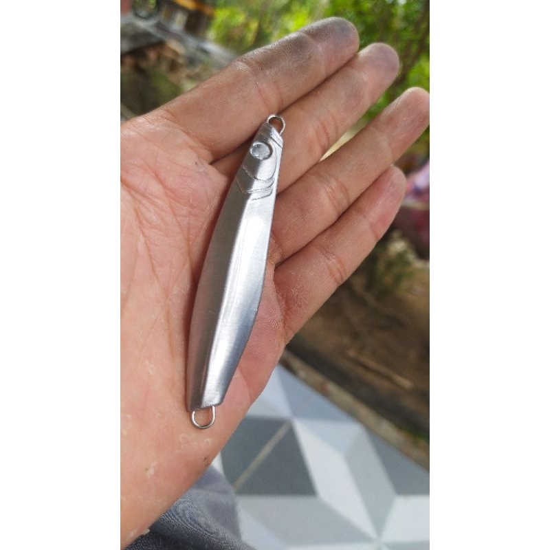 Blank Metal Jig Thunder 50 Gram Cetakan CNC