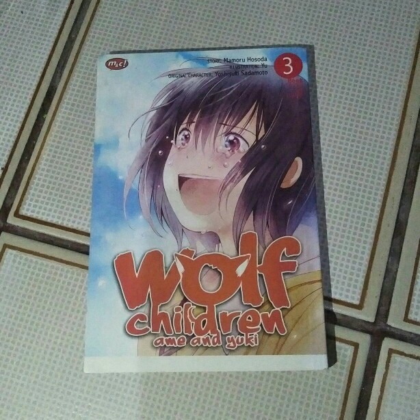 Komik Wolf Children vol 3 karya Mamoru Hosoda dan Yu