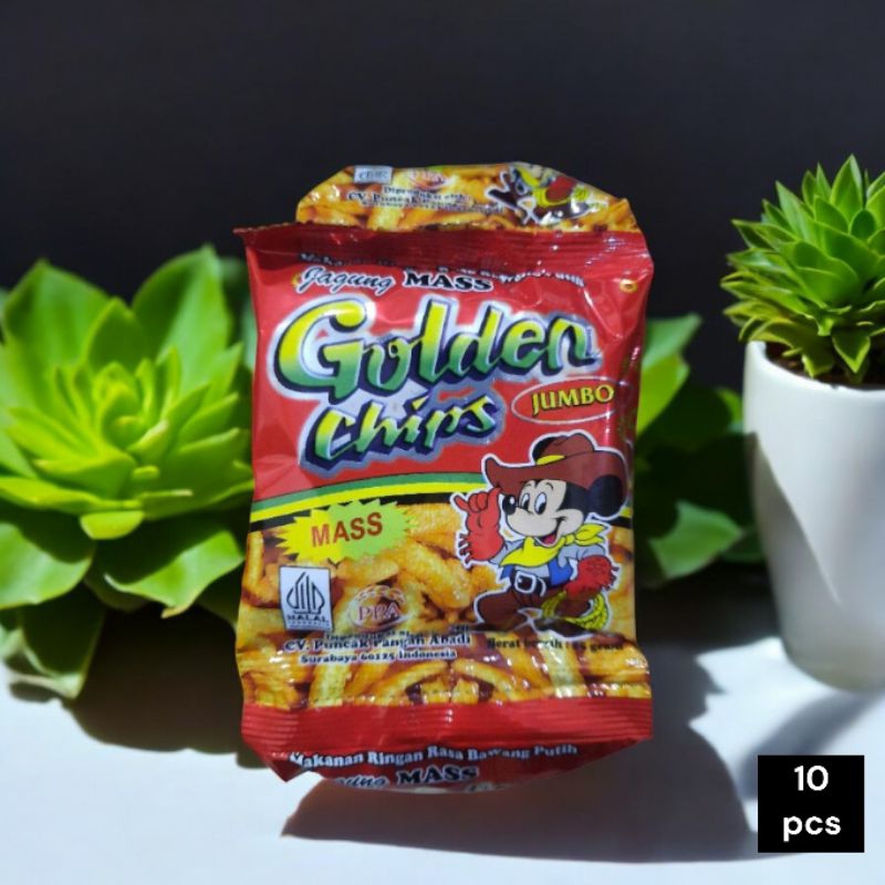

Golden chips 1 renceng isi 10 pcs