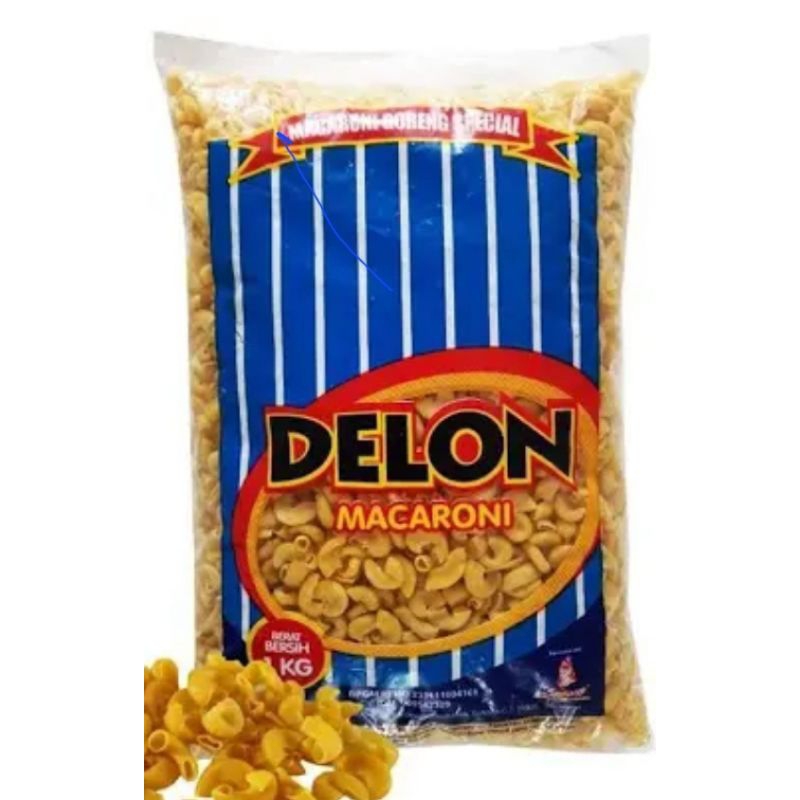 

Makaroni DELON Makroni bantet bantat 1kg Mentah