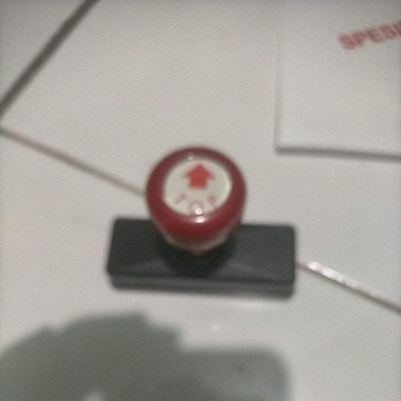 

stempel spesimen tinta merah + isi ulang tinta merah