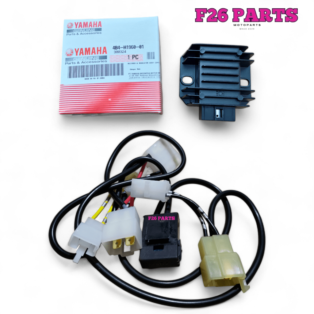 Paket Kabel Fullwave Kit DC Beat Karbu + Rumah Sikring Set Kiprok Nmax Original Yamaha Kabel Soket M